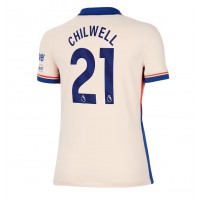 Dres Chelsea Ben Chilwell #21 Preč pre Ženy 2024-25 Krátky Rukáv